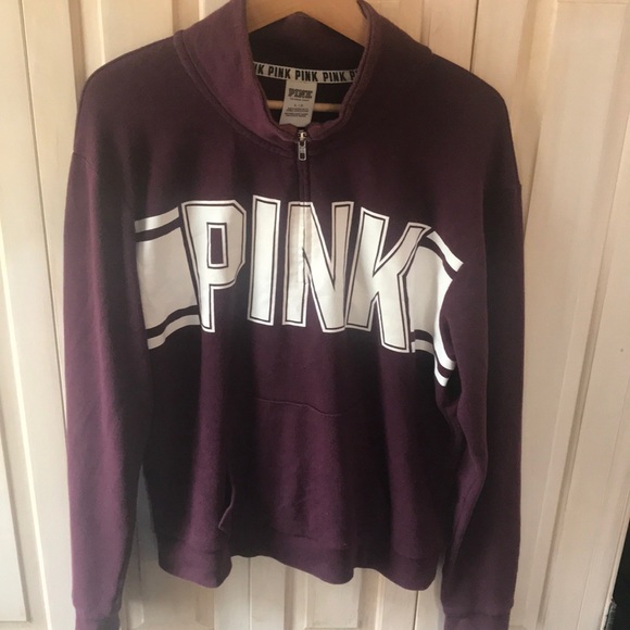 PINK Victoria's Secret Tops - Woman’s sizeLarge Victoria secret pink sweatshirt